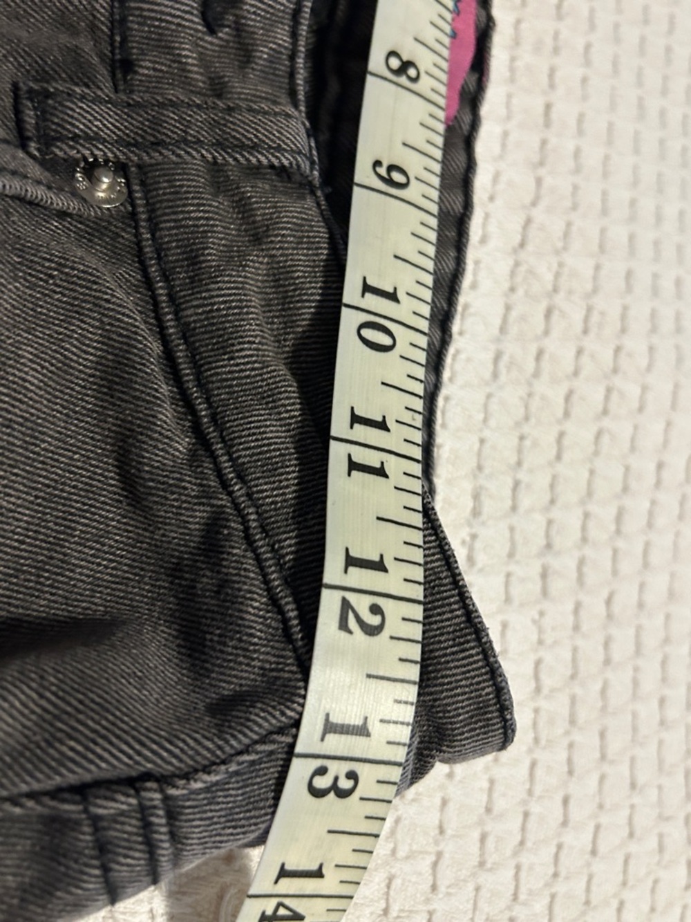 Edikted Wide-Leg Jeans in Dark Gray - Picture 9 of 12